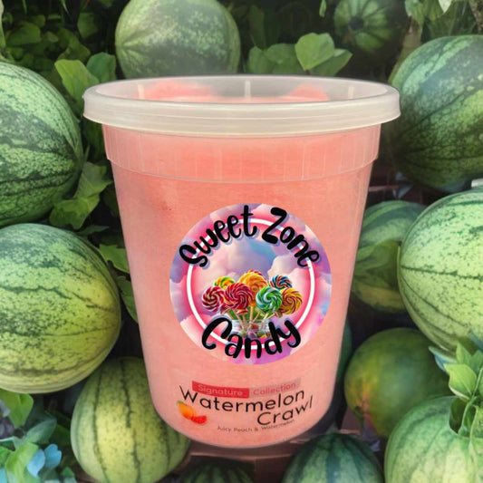 Watermelon Crawl Cotton Candy - Sweet Zone Candy