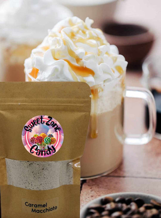 Caramel Macchiato Hot Chocolate - Sweet Zone Candy