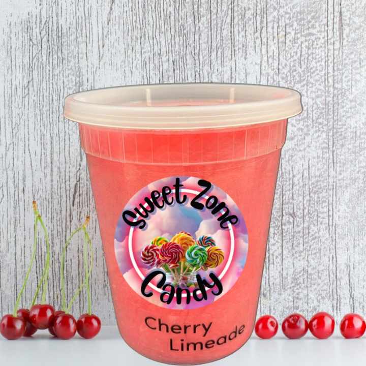 Cherry Limeade Cotton Candy - Sweet Zone Candy