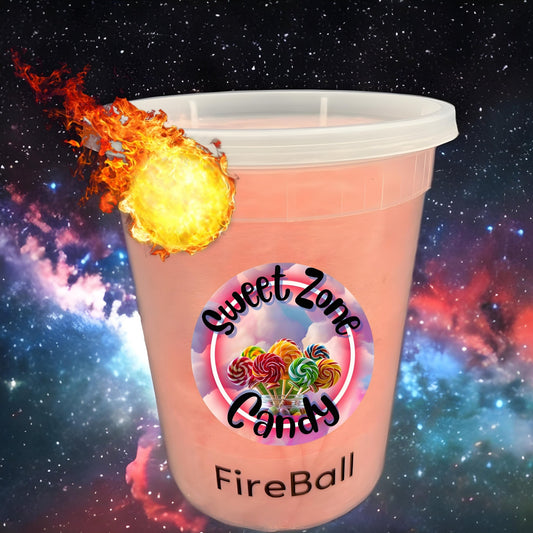 Fireball Cotton Candy - Sweet Zone Candy